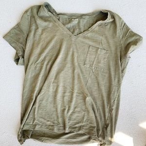 MADEWELL Olive V Neck